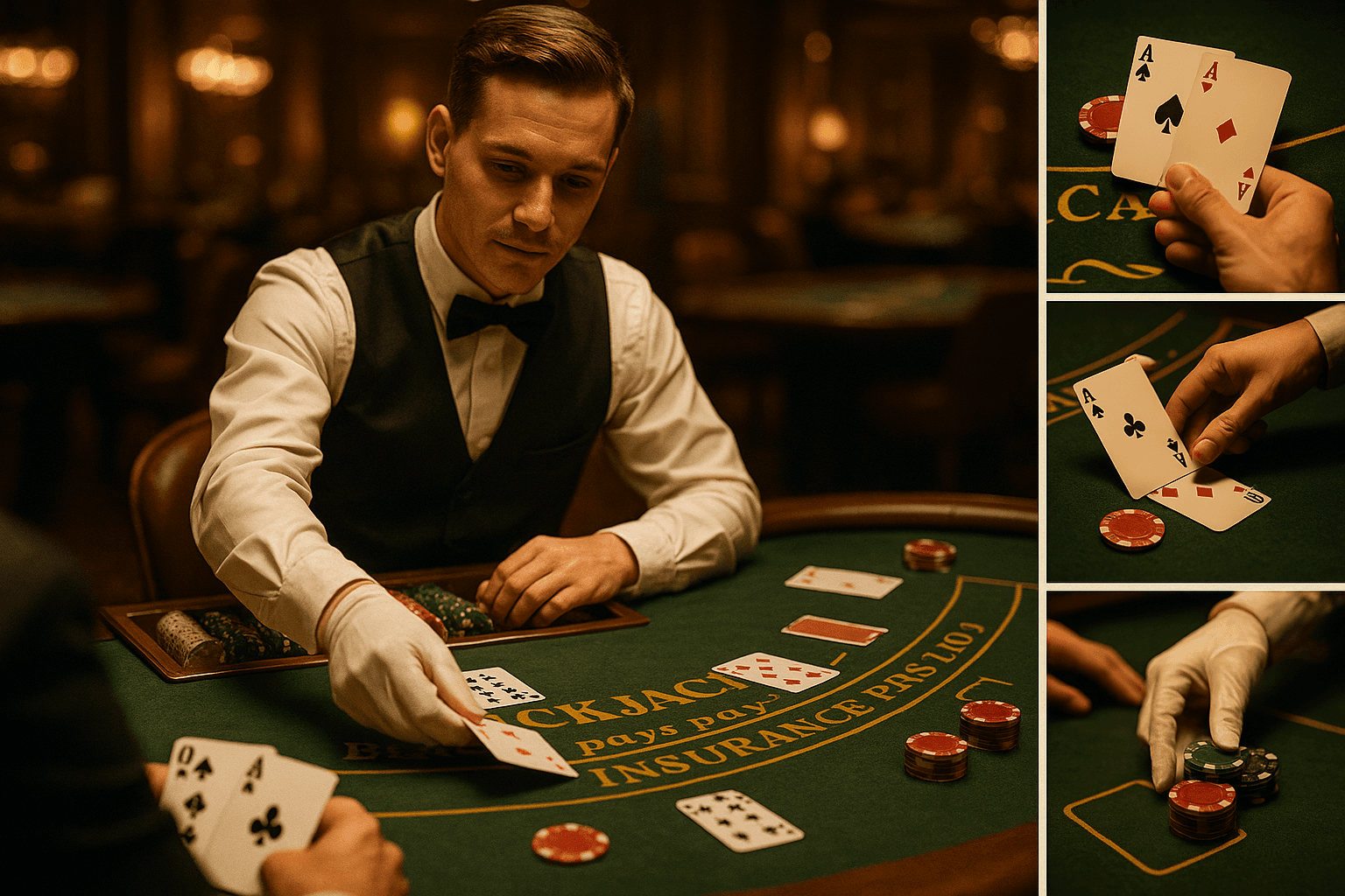 วิธีเล่น Blackjack: กลยุทธ์เอาชนะ Dealer