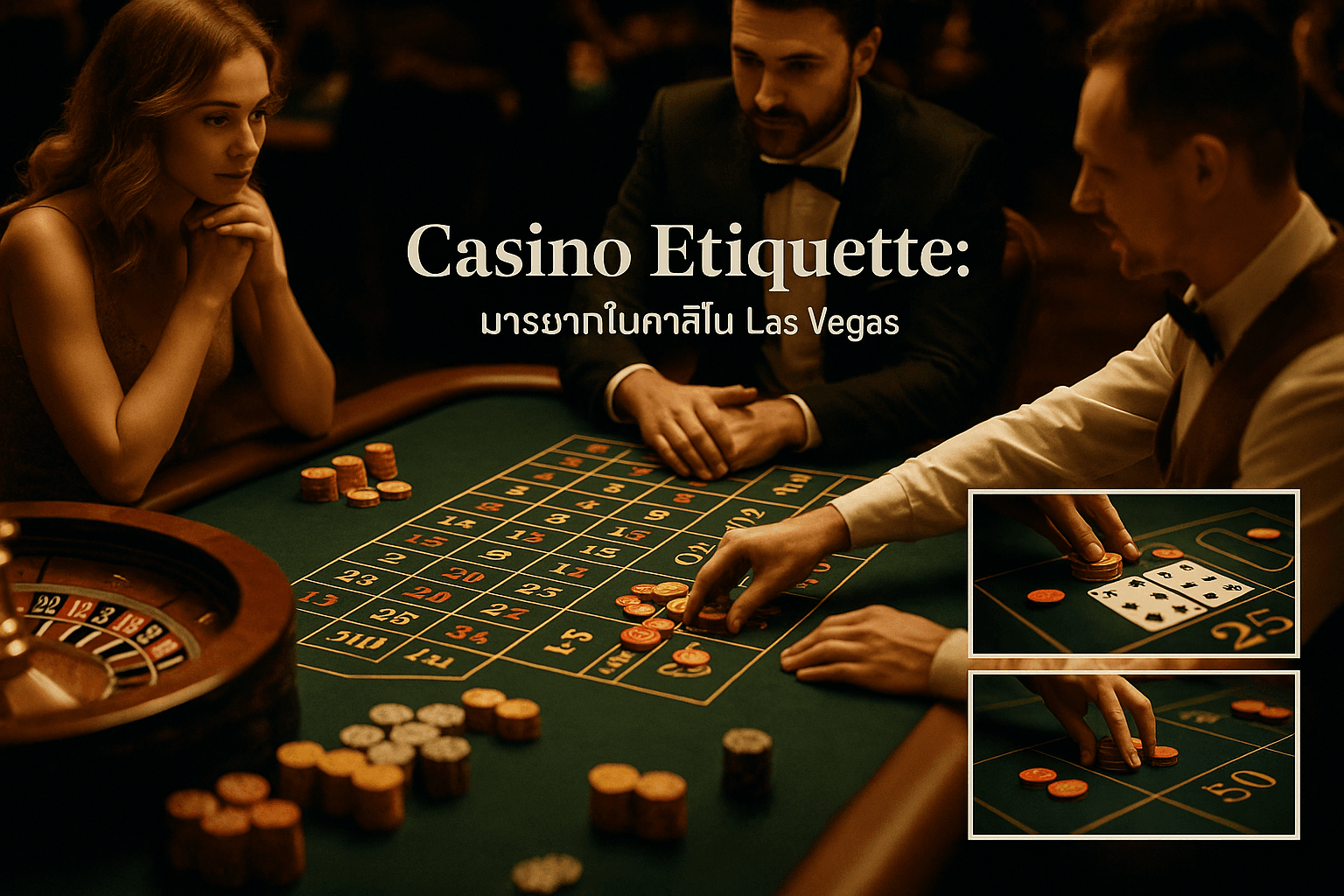 วิธีเล่น Casino Etiquette: มารยาทในคาสิโน Las Vegas