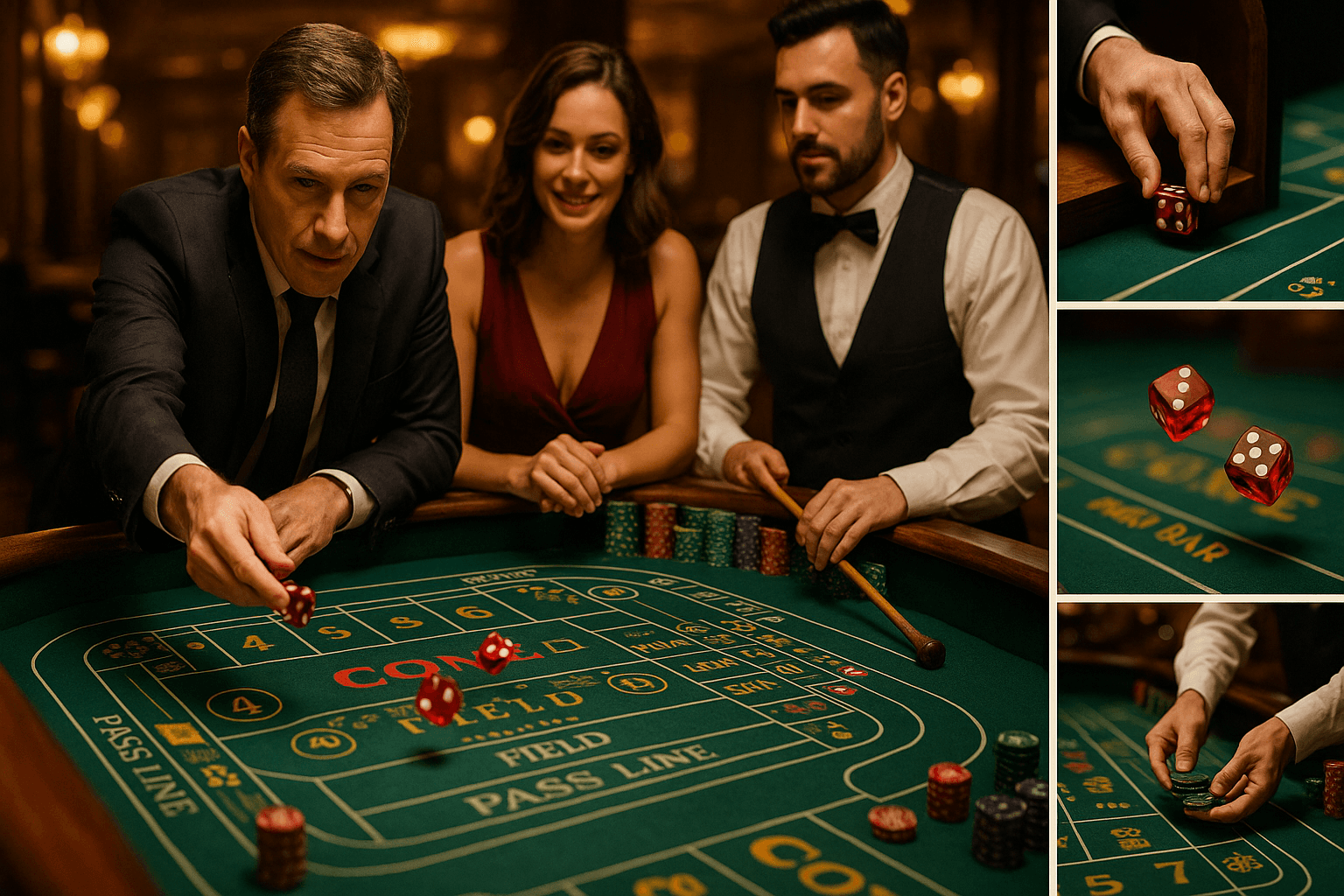 วิธีเล่น Craps: เกมลูกเต๋าที่ตื่นเต้นที่สุด