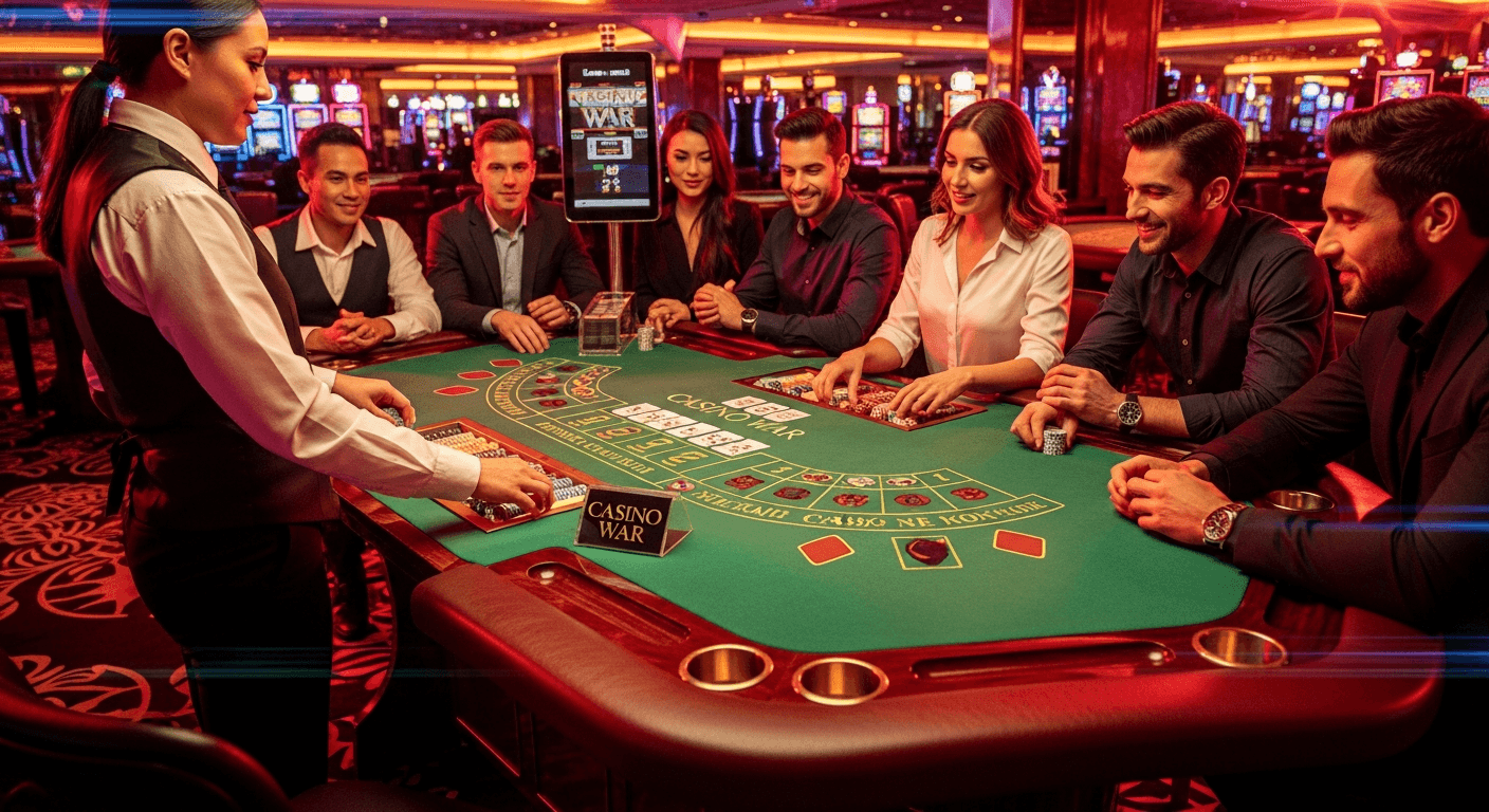Casino War: เกมที่ง่ายที่สุดในโลก