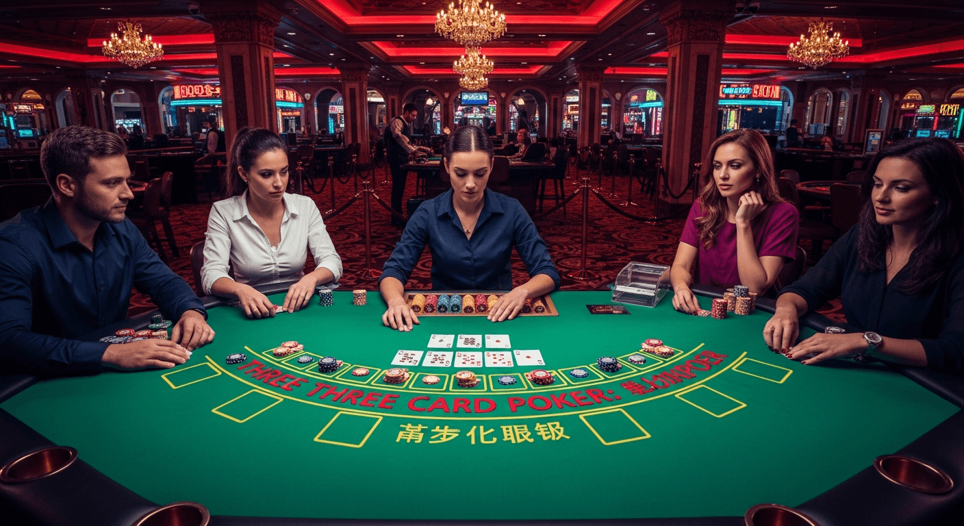 Three Card Poker: เร็ว ง่าย และสนุก
