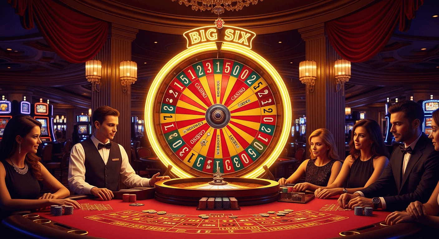 Money Wheel (Big Six): กงล้อเสี่ยงโชคในคาสิโน