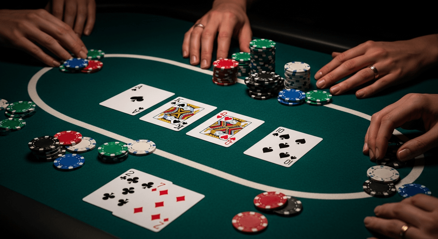 Texas Hold'em Poker: จากมือใหม่สู่โปรเกมเมอร์