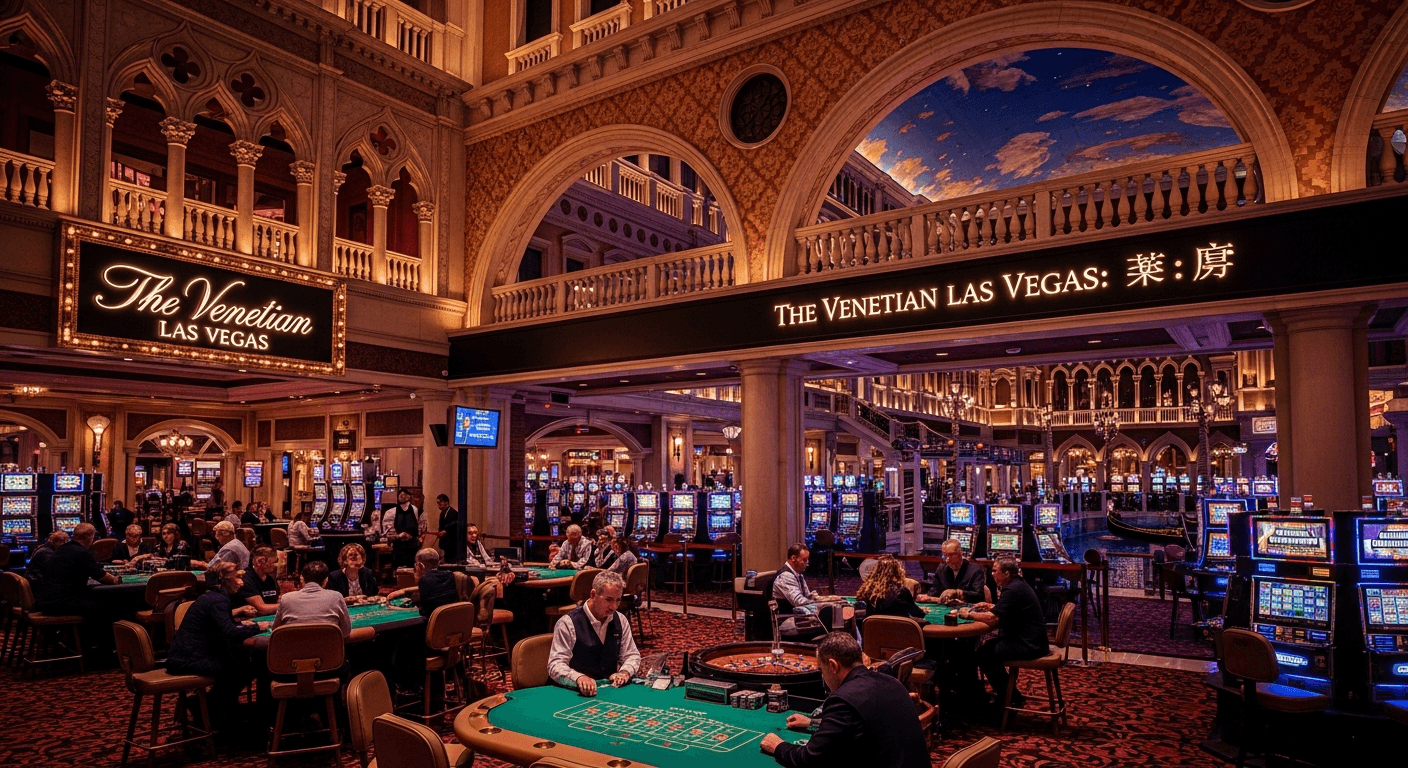 The Venetian Las Vegas: เวนิสจำลองพร้อมคาสิโนระดับโลก